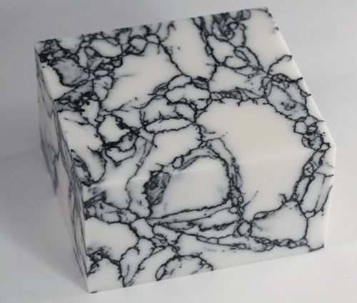 White Turquoise Tru-Stone Block - 1.3